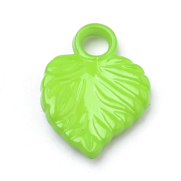 PandaHall Opaque Acrylic Pendants, Leaf, Lime Green, 19x14x3mm, Hole: 3mm, about 1135pcs/500g Acrylic Leaf Green
PandaHall Opaque Acrylic Pendants, Leaf, Lime Green, 19x14x3mm, Hole: 3mm, about 1135pcs/500g Acrylic Leaf Green