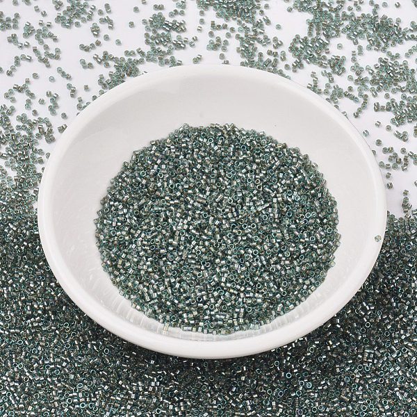 PandaHall MIYUKI Delica Beads, Cylinder, Japanese Seed Beads, 11/0, (DB2379) Inside Dyed Eucalyptus, 1.3x1.6mm, Hole: 0.8mm, about..., Green
PandaHall MIYUKI Delica Beads, Cylinder, Japanese Seed Beads, 11/0, (DB2379) Inside Dyed Eucalyptus, 1.3x1.6mm, Hole: 0.8mm, about..., Green
