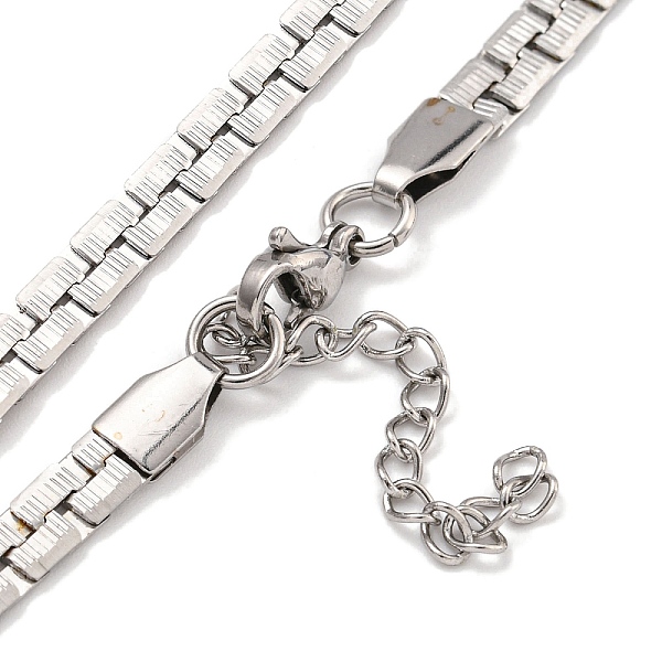 PandaHall 304 Stainless Steel Chain Necklaces, Stainless Steel Color, 19.41x0.20 inch(49.3x0.5cm) 304 Stainless Steel
PandaHall 304 Stainless Steel Chain Necklaces, Stainless Steel Color, 19.41x0.20 inch(49.3x0.5cm) 304 Stainless Steel