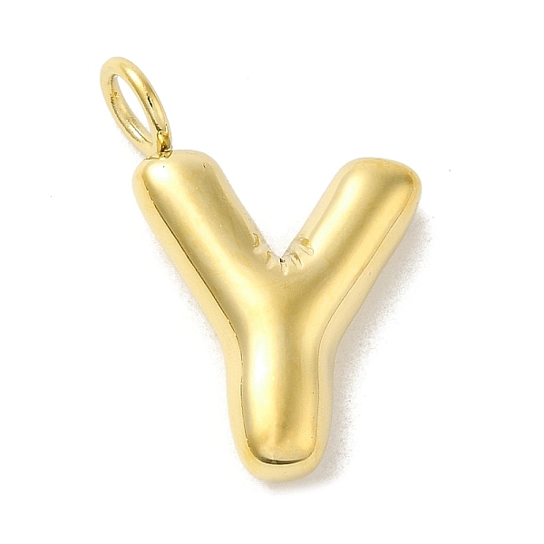 PandaHall 304 Stainless Steel Pendants, Real 14K Gold Plated, Balloon Letter Charms, Bubble Puff Initial Charms, Letter Y, 24x15x5mm, Hole...
PandaHall 304 Stainless Steel Pendants, Real 14K Gold Plated, Balloon Letter Charms, Bubble Puff Initial Charms, Letter Y, 24x15x5mm, Hole...