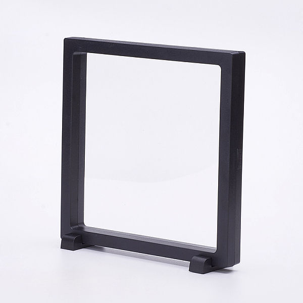 PandaHall Plastic Frame Stands, with Transparent Membrane, For Ring, Pendant, Bracelet Jewelry Display, Square, Black, 18x18x2cm Plastic...
PandaHall Plastic Frame Stands, with Transparent Membrane, For Ring, Pendant, Bracelet Jewelry Display, Square, Black, 18x18x2cm Plastic...