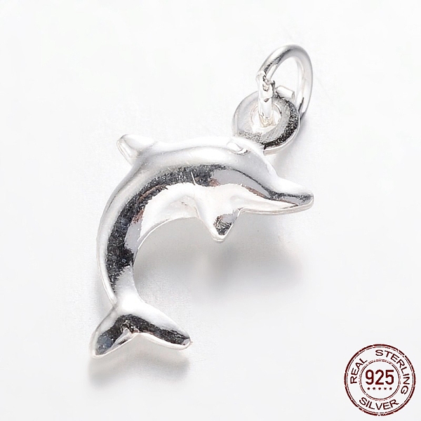 PandaHall 925 Sterling Silver Dolphin Charms, Silver, 13x8x3mm, Hole: 2mm Sterling Silver Dolphin Silver
PandaHall 925 Sterling Silver Dolphin Charms, Silver, 13x8x3mm, Hole: 2mm Sterling Silver Dolphin Silver