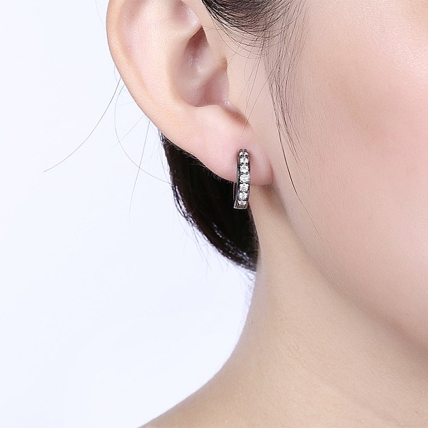 PandaHall Brass Micro Pave Cubic Zirconia Hoop Earrings, White, Gunmetal, 15x3mm Cubic Zirconia Ring White
PandaHall Brass Micro Pave Cubic Zirconia Hoop Earrings, White, Gunmetal, 15x3mm Cubic Zirconia Ring White