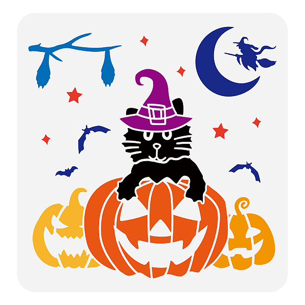 PandaHall PET Hollow Out Drawing Painting Stencils, for DIY Scrapbook, Photo Album, Cat Pattern, 30x30cm Plastic Cat Shape
PandaHall PET Hollow Out Drawing Painting Stencils, for DIY Scrapbook, Photo Album, Cat Pattern, 30x30cm Plastic Cat Shape
