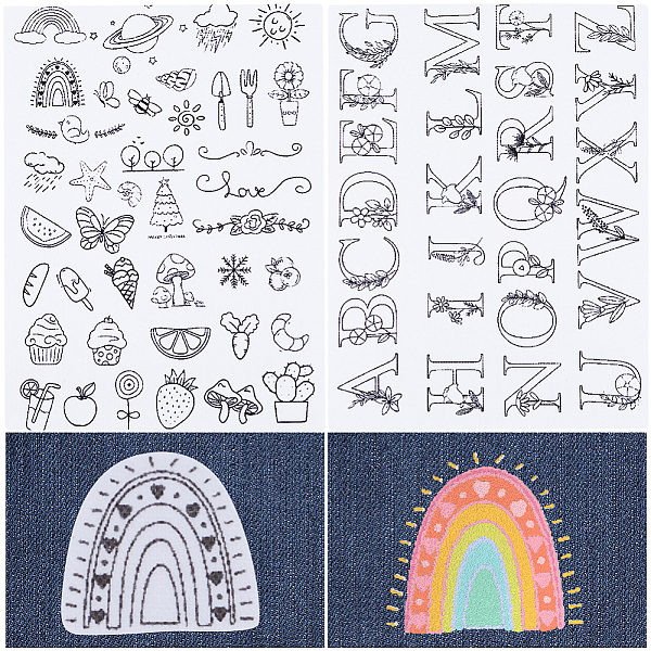 PandaHall CRASPIRE 66Pcs A-Z Letters Flowers Mushroom Water Soluble Embroidery Patterns Stabilizers Hand Sewing Stick and Stitch Transfers...
PandaHall CRASPIRE 66Pcs A-Z Letters Flowers Mushroom Water Soluble Embroidery Patterns Stabilizers Hand Sewing Stick and Stitch Transfers...