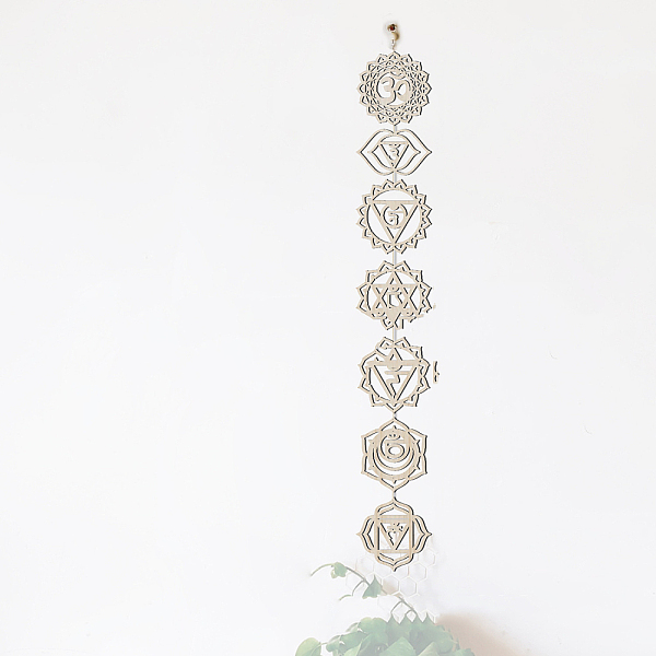 PandaHall Bohemian Meditation Energy Symbol Wood Coasters, 7 Chakra Yoga Wall Art Cup Mat, Also as Pendant Decorations, with Rope, Beige..., Yellow
PandaHall Bohemian Meditation Energy Symbol Wood Coasters, 7 Chakra Yoga Wall Art Cup Mat, Also as Pendant Decorations, with Rope, Beige..., Yellow