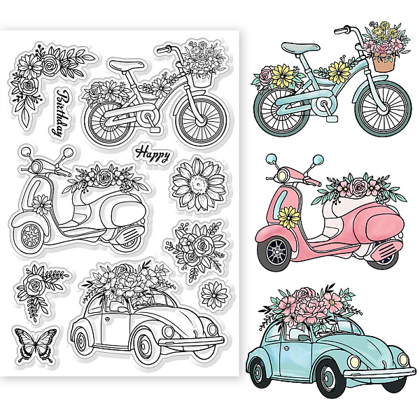 PandaHall Custom PVC Plastic Clear Stamps, for DIY Scrapbooking, Photo Album Decorative, Cards Making, Flower, 160x110x3mm Plastic Flower...
PandaHall Custom PVC Plastic Clear Stamps, for DIY Scrapbooking, Photo Album Decorative, Cards Making, Flower, 160x110x3mm Plastic Flower...