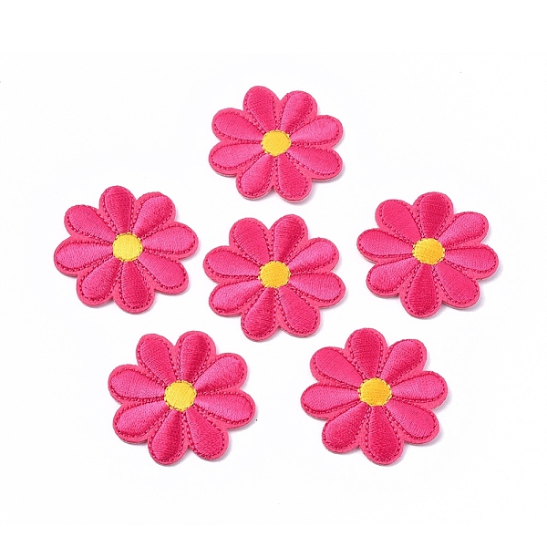 PandaHall Computerized Embroidery Cloth Iron on/Sew on Patches, Costume Accessories, Appliques, Sunflower, Cerise, 40x1.5mm Cloth Flower Red
PandaHall Computerized Embroidery Cloth Iron on/Sew on Patches, Costume Accessories, Appliques, Sunflower, Cerise, 40x1.5mm Cloth Flower Red