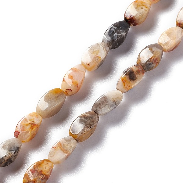 PandaHall Natural Crazy Lace Agate Beads Strands, Twist, 12x6x6mm, Hole: 1mm, about 33~34pcs/strand, 15.39''~15.98''(39.1~40.6cm) Crazy...
PandaHall Natural Crazy Lace Agate Beads Strands, Twist, 12x6x6mm, Hole: 1mm, about 33~34pcs/strand, 15.39''~15.98''(39.1~40.6cm) Crazy...