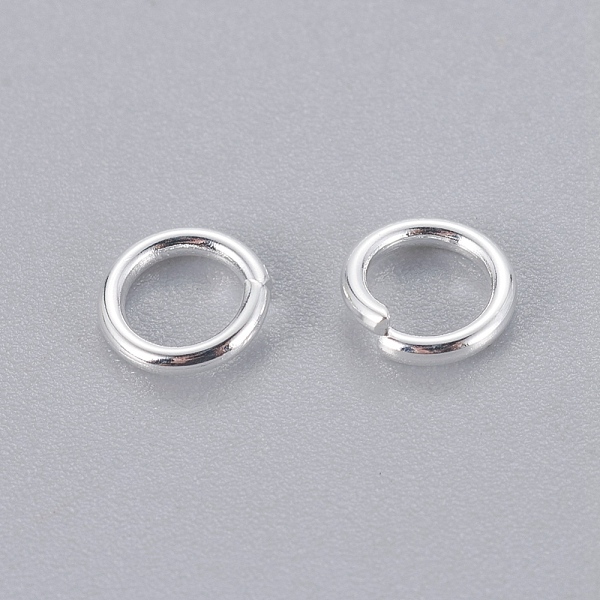 PandaHall 304 Stainless Steel Jump Rings, Open Jump Rings, Silver Color Plated, 18 Gauge, 6x1mm, Inner Diameter: 4mm 304 Stainless Steel
PandaHall 304 Stainless Steel Jump Rings, Open Jump Rings, Silver Color Plated, 18 Gauge, 6x1mm, Inner Diameter: 4mm 304 Stainless Steel