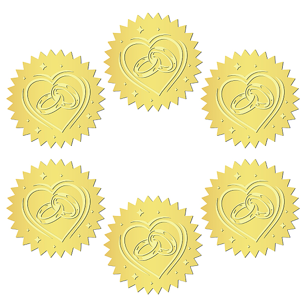 PandaHall 12 Sheets Self Adhesive Gold Foil Embossed Stickers, Round Dot Medal Decorative Decals for Envelope Card Seal, Ring, Size: about...
PandaHall 12 Sheets Self Adhesive Gold Foil Embossed Stickers, Round Dot Medal Decorative Decals for Envelope Card Seal, Ring, Size: about...
