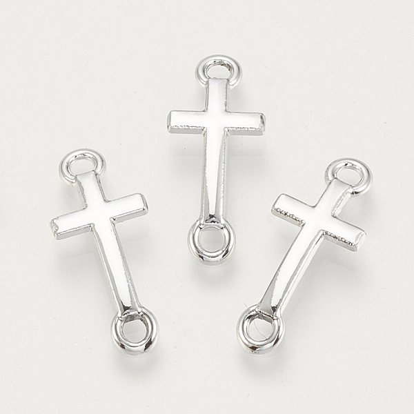 PandaHall Alloy Links connectors, Cross, Platinum, 19.5x8x1.5mm, Hole: 2mm Alloy Cross
PandaHall Alloy Links connectors, Cross, Platinum, 19.5x8x1.5mm, Hole: 2mm Alloy Cross