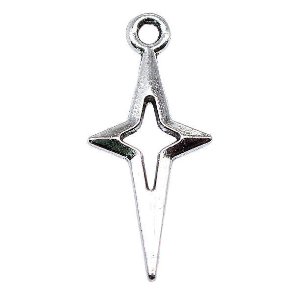 PandaHall Tibetan Style Alloy Pendants, Star Charms, Antique Silver, 23x10mm Alloy Star
PandaHall Tibetan Style Alloy Pendants, Star Charms, Antique Silver, 23x10mm Alloy Star