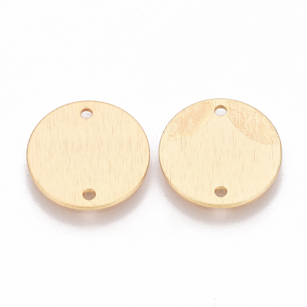 PandaHall Brass Links connectors, Flat Round, Nickel Free, Real 18K Gold Plated, 15x1mm, Hole: 1mm Brass Flat Round
PandaHall Brass Links connectors, Flat Round, Nickel Free, Real 18K Gold Plated, 15x1mm, Hole: 1mm Brass Flat Round