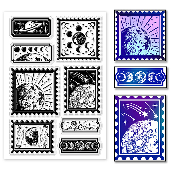 PandaHall Custom PVC Plastic Clear Stamps, for DIY Scrapbooking, Photo Album Decorative, Cards Making, Moon, 160x110mm Plastic Moon
PandaHall Custom PVC Plastic Clear Stamps, for DIY Scrapbooking, Photo Album Decorative, Cards Making, Moon, 160x110mm Plastic Moon