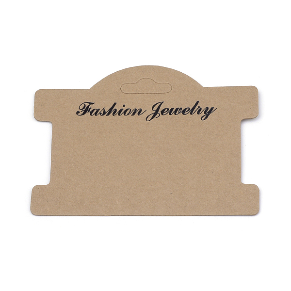 PandaHall Cardboard Display Cards, Used For Necklace, Camel, 75x96x0.5mm Paper Rectangle Brown
PandaHall Cardboard Display Cards, Used For Necklace, Camel, 75x96x0.5mm Paper Rectangle Brown