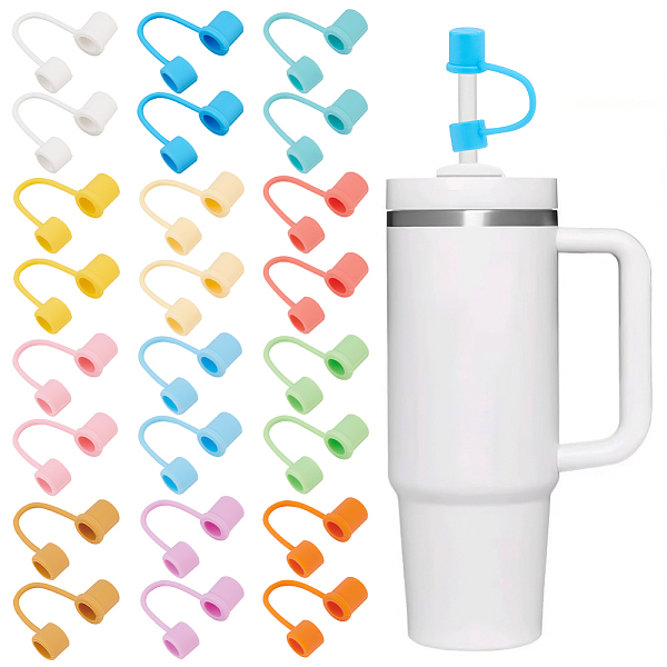 PandaHall AHANDMAKER 24 Pieces Straw Covers Cap Mixed Color Silicone Straw Tip Covers Cute Dust Proof Plugs Decorations Cap Protector..., Multicolor
PandaHall AHANDMAKER 24 Pieces Straw Covers Cap Mixed Color Silicone Straw Tip Covers Cute Dust Proof Plugs Decorations Cap Protector..., Multicolor