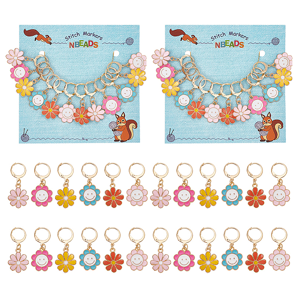 PandaHall Alloy Enamel Pendant Locking Stitch Markers, 304 Stainless Steel Leverback Earring & Brass Wine Glass Charm Rings Stitch Marker..., Multicolor
PandaHall Alloy Enamel Pendant Locking Stitch Markers, 304 Stainless Steel Leverback Earring & Brass Wine Glass Charm Rings Stitch Marker..., Multicolor