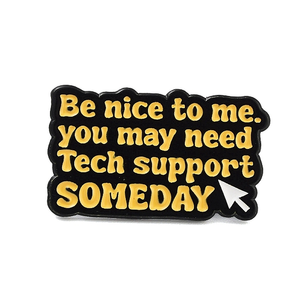 PandaHall Math Equation Black Alloy Brooches, Be Nice To Me You May Need Tech Support Someday Enamel Pins, for Backpack Clothes, Goldenrod..., Gold
PandaHall Math Equation Black Alloy Brooches, Be Nice To Me You May Need Tech Support Someday Enamel Pins, for Backpack Clothes, Goldenrod..., Gold