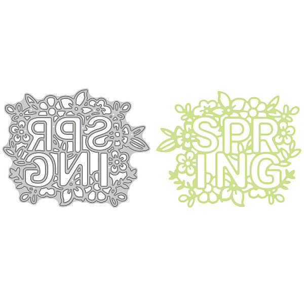PandaHall Carbon Steel Cutting Dies Stencils, for DIY Scrapbooking/Photo Album, Decorative Embossing DIY Paper Card, Word with Flower...
PandaHall Carbon Steel Cutting Dies Stencils, for DIY Scrapbooking/Photo Album, Decorative Embossing DIY Paper Card, Word with Flower...