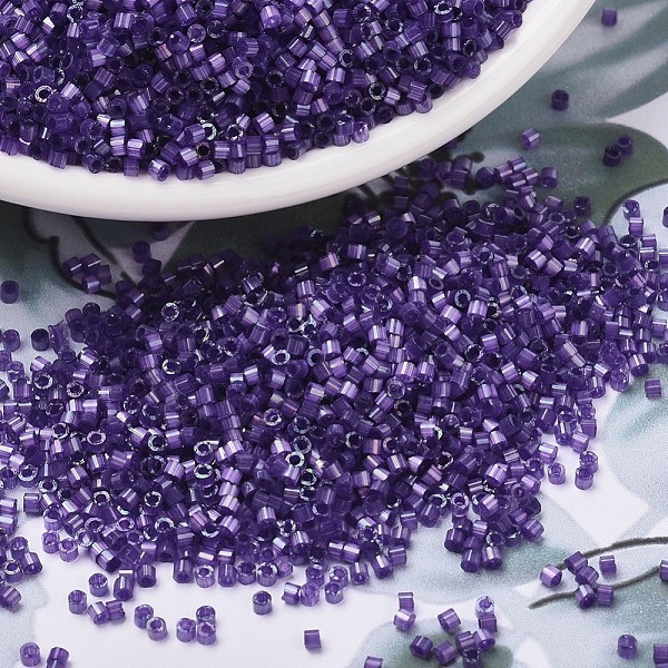 PandaHall MIYUKI Delica Beads, Cylinder, Japanese Seed Beads, 11/0, (DB1810) Dyed Purple Silk Satin, 1.3x1.6mm, Hole: 0.8mm, about...
PandaHall MIYUKI Delica Beads, Cylinder, Japanese Seed Beads, 11/0, (DB1810) Dyed Purple Silk Satin, 1.3x1.6mm, Hole: 0.8mm, about...