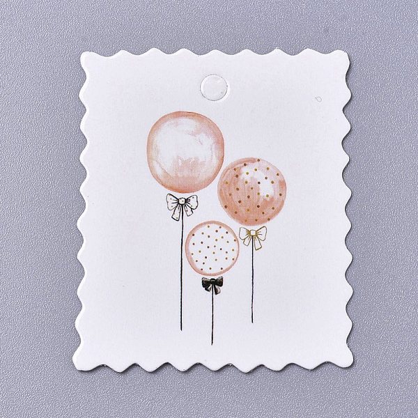 PandaHall Paper Gift Tags, Hang Tags, For Arts and Crafts, For Wedding/Valentine's Day/Thanksgiving, Rectangle with Balloon, White...
PandaHall Paper Gift Tags, Hang Tags, For Arts and Crafts, For Wedding/Valentine's Day/Thanksgiving, Rectangle with Balloon, White...