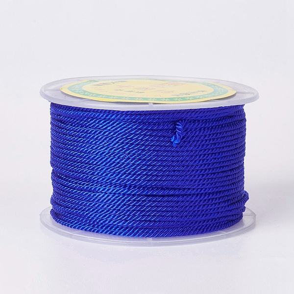 PandaHall Round Polyester Cords, Milan Cords/Twisted Cords, Blue, 1.5~2mm, 50yards/roll(150 feet/roll) Polyester Blue
PandaHall Round Polyester Cords, Milan Cords/Twisted Cords, Blue, 1.5~2mm, 50yards/roll(150 feet/roll) Polyester Blue