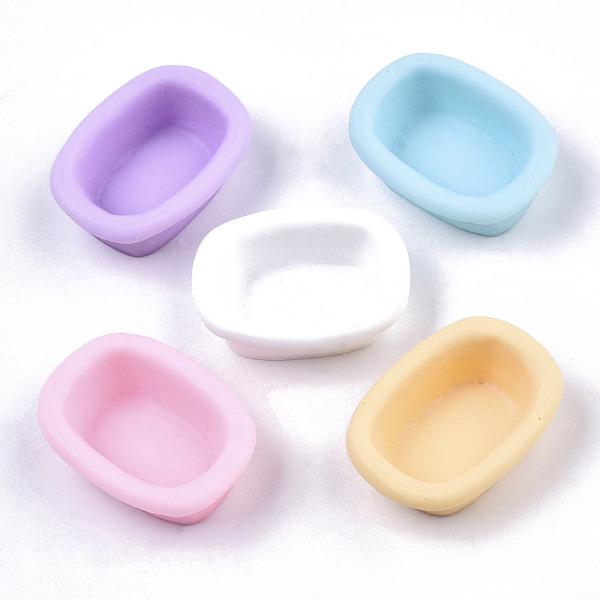 PandaHall Opaque Resin Cabochons,Tub, Mixed Color, 26x19x9mm Resin Others Multicolor
PandaHall Opaque Resin Cabochons,Tub, Mixed Color, 26x19x9mm Resin Others Multicolor