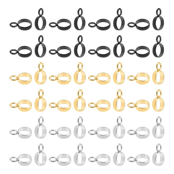 PandaHall UNICRAFTALE about 90pcs Stainless Steel Round Bails with Loop 4.5mm inner Tube Hollow Loop Bails Ring European Bracelet Hanger...
PandaHall UNICRAFTALE about 90pcs Stainless Steel Round Bails with Loop 4.5mm inner Tube Hollow Loop Bails Ring European Bracelet Hanger...