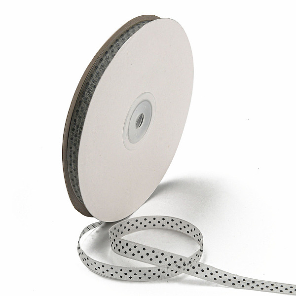 PandaHall 100 Yards Polka Dot Print Nylon Ribbons, Flat, Dark Slate Gray, 3/8 inch(10mm), about 100 Yards/Roll Nylon Polka Dot
PandaHall 100 Yards Polka Dot Print Nylon Ribbons, Flat, Dark Slate Gray, 3/8 inch(10mm), about 100 Yards/Roll Nylon Polka Dot