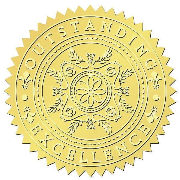 PandaHall 34 Sheets Self Adhesive Gold Foil Embossed Stickers, Round Dot Medal Decoration Sticker for Envelope Card Seal, Flower, Size...
PandaHall 34 Sheets Self Adhesive Gold Foil Embossed Stickers, Round Dot Medal Decoration Sticker for Envelope Card Seal, Flower, Size...