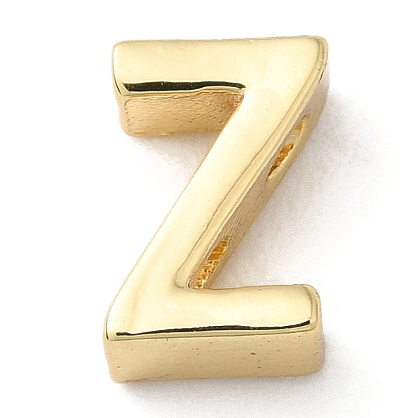 PandaHall Rack Plating Brass Slide Charms, Cadmium Free & Lead Free, Real 18K Gold Plated, Letter, Letter Z, 8x5x3.5mm, Hole: 1.5mm and...
PandaHall Rack Plating Brass Slide Charms, Cadmium Free & Lead Free, Real 18K Gold Plated, Letter, Letter Z, 8x5x3.5mm, Hole: 1.5mm and...