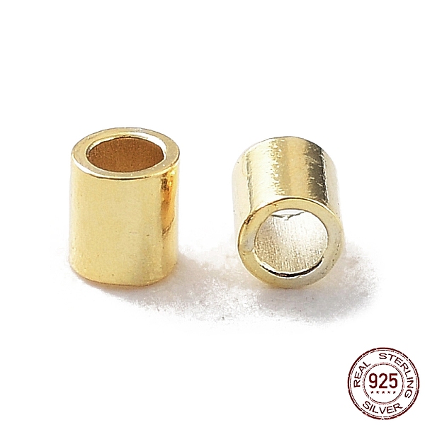PandaHall 925 Sterling Silver Spacer Tube Beads, Column, Golden, 1.7x1.5mm, Hole: 1mm, about 741pcs(10g)/bag Sterling Silver Tube
PandaHall 925 Sterling Silver Spacer Tube Beads, Column, Golden, 1.7x1.5mm, Hole: 1mm, about 741pcs(10g)/bag Sterling Silver Tube