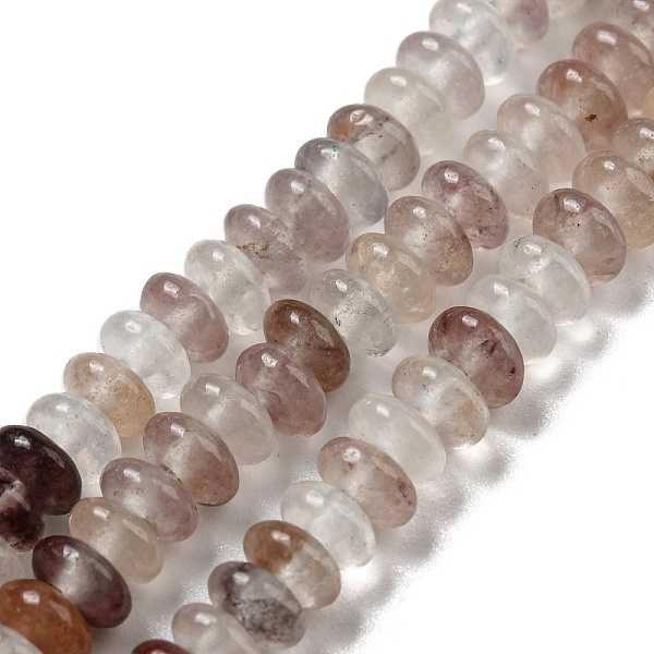 PandaHall Natural Quartz Beads Strands, Rondelle, 4~4.5x2~2.5mm, Hole: 1.2mm, about 155~163pcs/strand, 15.24''~15.31''(38.7~38.9cm) Other...
PandaHall Natural Quartz Beads Strands, Rondelle, 4~4.5x2~2.5mm, Hole: 1.2mm, about 155~163pcs/strand, 15.24''~15.31''(38.7~38.9cm) Other...