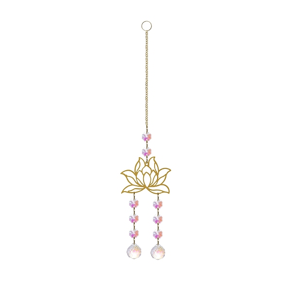 PandaHall Glass Wind Chimes, Suncatcher Pendant Decorations, Flower, 350mm Glass Flower White
PandaHall Glass Wind Chimes, Suncatcher Pendant Decorations, Flower, 350mm Glass Flower White