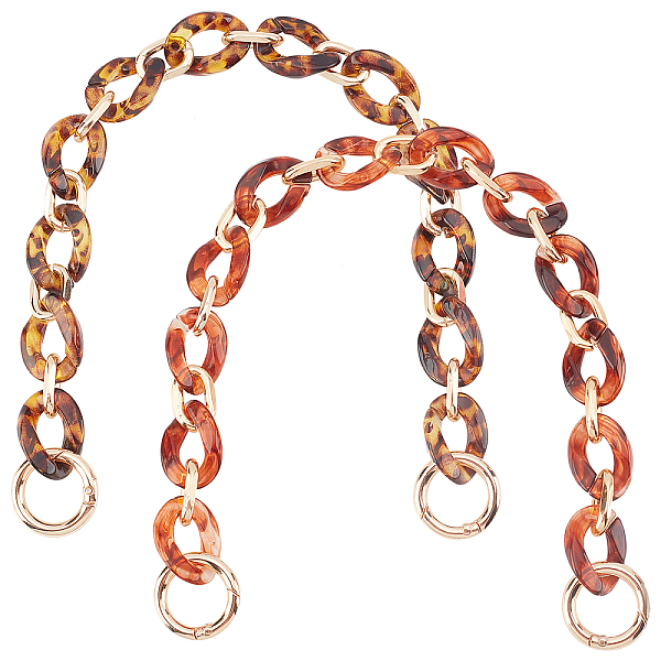 PandaHall WADORN 2pcs Acrylic Bag Chain Strap, 39cm Flat Purse Chain Resin Handbag Strap Replacement Retro Bag Handles Crossbody Decoration..., Multicolor
PandaHall WADORN 2pcs Acrylic Bag Chain Strap, 39cm Flat Purse Chain Resin Handbag Strap Replacement Retro Bag Handles Crossbody Decoration..., Multicolor