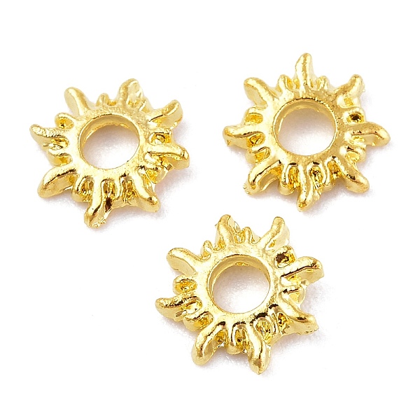PandaHall Alloy Cabochons, UV Resin Filling Materilal, Sun, Cadmium Free & Lead Free, Golden, 8x1.5mm, about 50pcs/bag Alloy Sun
PandaHall Alloy Cabochons, UV Resin Filling Materilal, Sun, Cadmium Free & Lead Free, Golden, 8x1.5mm, about 50pcs/bag Alloy Sun