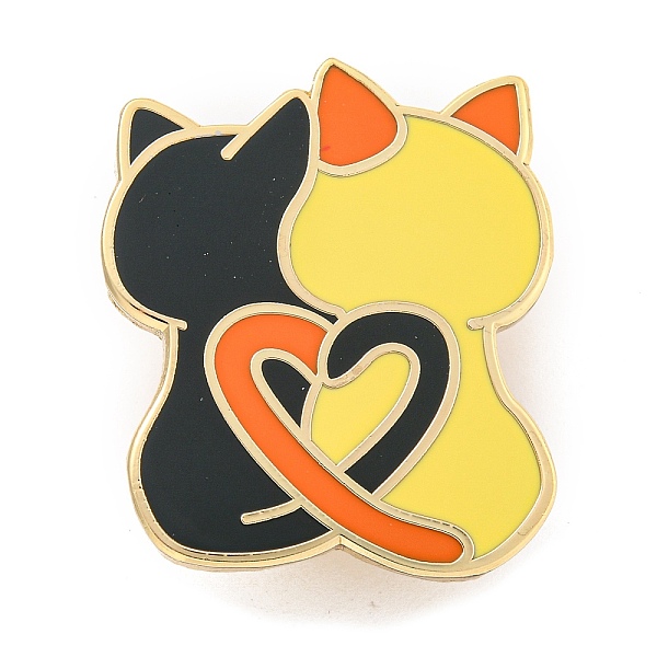 PandaHall Alloy Enamel Pin Brooch, for Backpack Clothes, Cat, Yellow, 28x24mm Alloy+Enamel Cat Shape Yellow
PandaHall Alloy Enamel Pin Brooch, for Backpack Clothes, Cat, Yellow, 28x24mm Alloy+Enamel Cat Shape Yellow