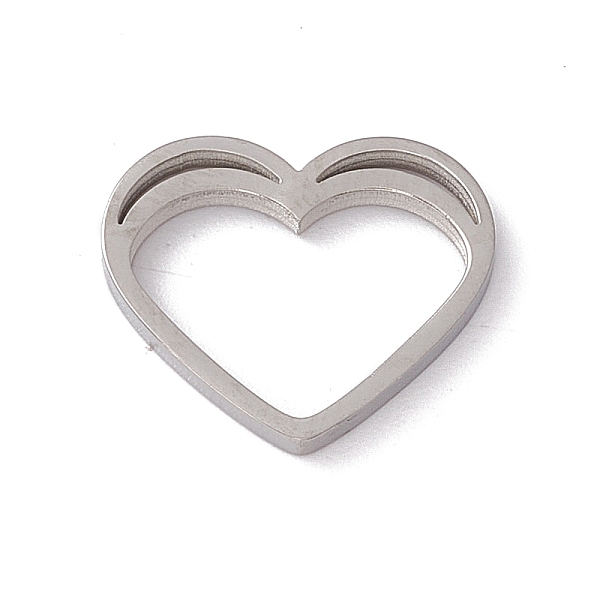 PandaHall 304 Stainless Steel Linking Rings, Mirror Finish, Double Heart, Stainless Steel Color, 11.5x14x1.3mm 304 Stainless Steel Heart
PandaHall 304 Stainless Steel Linking Rings, Mirror Finish, Double Heart, Stainless Steel Color, 11.5x14x1.3mm 304 Stainless Steel Heart