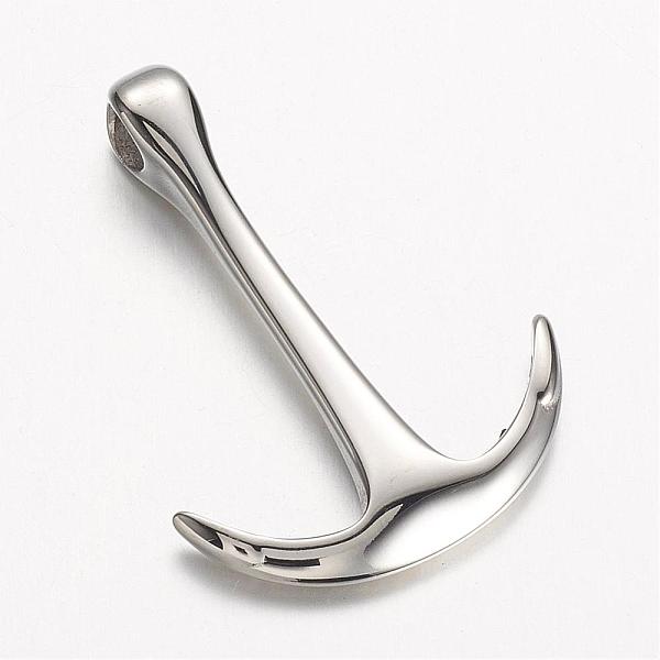 PandaHall 304 Stainless Steel Pendants, Anchor, Stainless Steel Color, 34x24.5x6mm, Hole: 4mm 304 Stainless Steel Anchor & Helm
PandaHall 304 Stainless Steel Pendants, Anchor, Stainless Steel Color, 34x24.5x6mm, Hole: 4mm 304 Stainless Steel Anchor & Helm