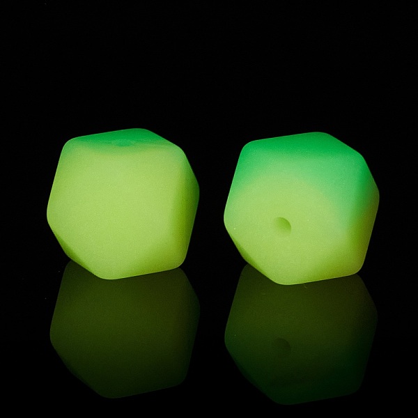 PandaHall Two Tone Luminous Silicone Beads, DIY Nursing Necklaces and Bracelets Making, Octagon, Yellow Green, 14x14x14mm, Hole: 2mm...
PandaHall Two Tone Luminous Silicone Beads, DIY Nursing Necklaces and Bracelets Making, Octagon, Yellow Green, 14x14x14mm, Hole: 2mm...