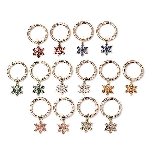PandaHall Christmas Alloy Enamel Shoe Charms, with Spring Gate Rings, Snowflake Charm, for Boot Decoration, Mixed Color, 60mm, 14pcs/set..., Multicolor
PandaHall Christmas Alloy Enamel Shoe Charms, with Spring Gate Rings, Snowflake Charm, for Boot Decoration, Mixed Color, 60mm, 14pcs/set..., Multicolor