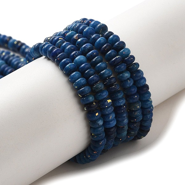 PandaHall Natural Dolomite Beads Strands, with Synthetic Opal, Dyed, Rondelle, Royal Blue, 4x2mm, Hole: 0.7mm, about 177pcs/strand, 15.94''...
PandaHall Natural Dolomite Beads Strands, with Synthetic Opal, Dyed, Rondelle, Royal Blue, 4x2mm, Hole: 0.7mm, about 177pcs/strand, 15.94''...