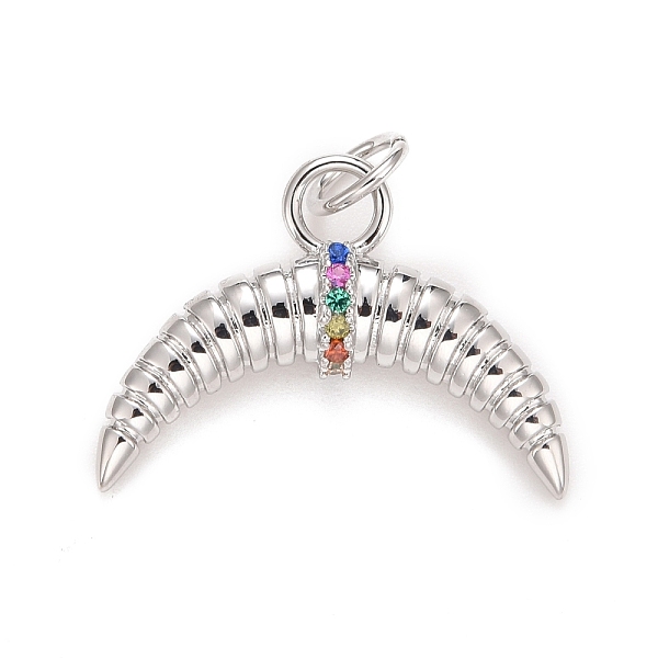 PandaHall Cubic Zirconia Pendants, with Rack Plating Real 18K Gold Plated Brass, with Jump Rings, Long-Lasting Plated, Lead Free & Cadmium...
PandaHall Cubic Zirconia Pendants, with Rack Plating Real 18K Gold Plated Brass, with Jump Rings, Long-Lasting Plated, Lead Free & Cadmium...
