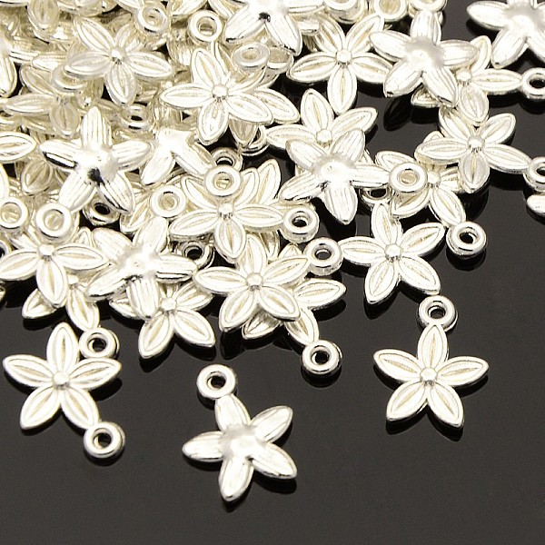 PandaHall Tibetan Style Alloy Pendants, Lead Free and Cadmium Free, Silver Color Plated, 13.5x10.5x3mm, Hole: 1.5mm Alloy Flower Silver
PandaHall Tibetan Style Alloy Pendants, Lead Free and Cadmium Free, Silver Color Plated, 13.5x10.5x3mm, Hole: 1.5mm Alloy Flower Silver
