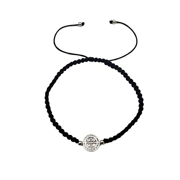 PandaHall Alloy Flat Round Bead Braided Bead Bracelets, Adjustable Cord Bracelets for Women Men Alloy
PandaHall Alloy Flat Round Bead Braided Bead Bracelets, Adjustable Cord Bracelets for Women Men Alloy