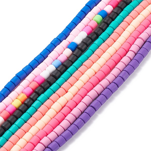 PandaHall Handmade Polymer Clay Bead Strands, Column, Mixed Color, 6.5x6.5mm, Hole: 1.6mm, about 63pcs/strand, 15.59''(39.6cm) Polymer Clay..., Multicolor
PandaHall Handmade Polymer Clay Bead Strands, Column, Mixed Color, 6.5x6.5mm, Hole: 1.6mm, about 63pcs/strand, 15.59''(39.6cm) Polymer Clay..., Multicolor
