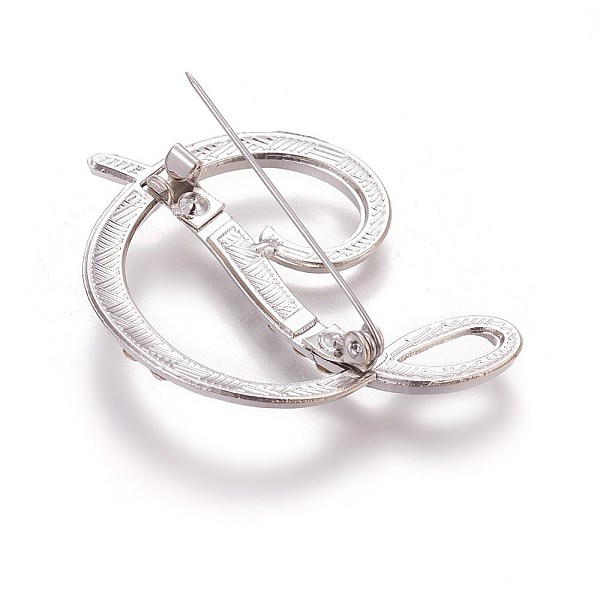 PandaHall Alloy Brooches, with Rhinestone, Letter, Letter.D, Platinum, 45x35x3.5mm, Pin: 1mm Alloy+Rhinestone Clear
PandaHall Alloy Brooches, with Rhinestone, Letter, Letter.D, Platinum, 45x35x3.5mm, Pin: 1mm Alloy+Rhinestone Clear