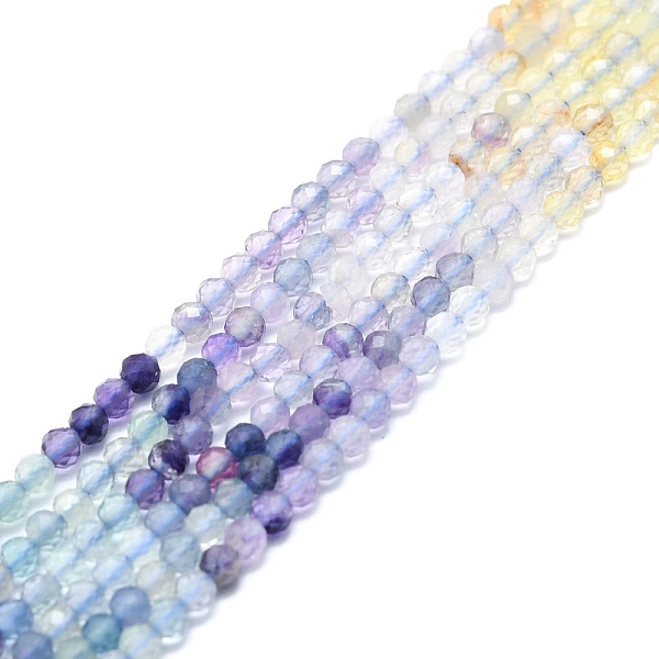 PandaHall Natural Fluorite Beads Strands, Faceted, Round, 3mm, Hole: 0.7mm, about 132pcs/strand, 15.16''~15.55''(38.5~39.5cm) Fluorite Round
PandaHall Natural Fluorite Beads Strands, Faceted, Round, 3mm, Hole: 0.7mm, about 132pcs/strand, 15.16''~15.55''(38.5~39.5cm) Fluorite Round