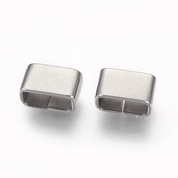 PandaHall 201 Stainless Steel Slide Charms, Rectangle, Stainless Steel Color, 6x10x5.5mm, Hole: 4x8.5mm 201 Stainless Steel Rectangle
PandaHall 201 Stainless Steel Slide Charms, Rectangle, Stainless Steel Color, 6x10x5.5mm, Hole: 4x8.5mm 201 Stainless Steel Rectangle